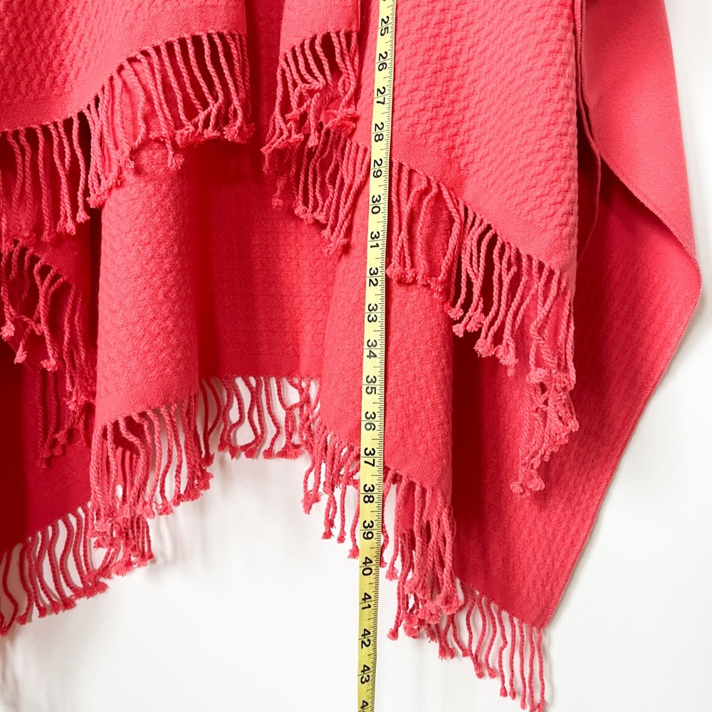 Mersea Travel Wrap Poppy Womens One Size Fringe - Picture 9 of 12